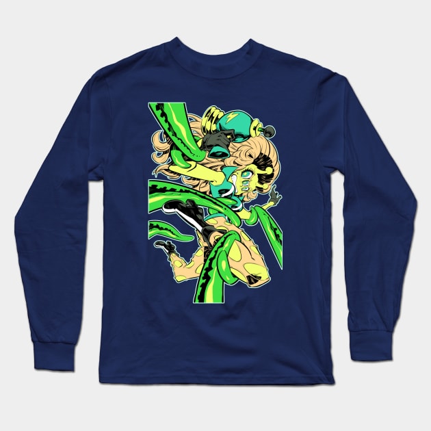 Alien girl Long Sleeve T-Shirt by Rafchu